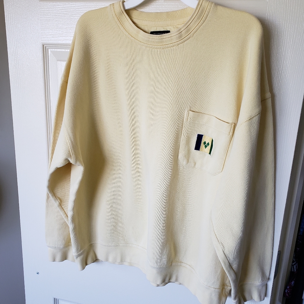 J. Peterman XL Swing season cotton sweater